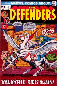 Cover Thumbnail for The Defenders (Marvel, 1972 series) #4 [Regular Edition]