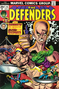 Cover Thumbnail for The Defenders (Marvel, 1972 series) #16
