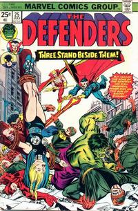 Cover Thumbnail for The Defenders (Marvel, 1972 series) #25 [Regular Edition]