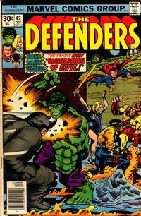 Cover Thumbnail for The Defenders (Marvel, 1972 series) #42 [Regular Edition]