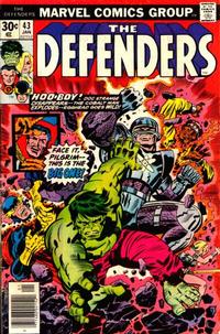 Cover Thumbnail for The Defenders (Marvel, 1972 series) #43 [Regular Edition]