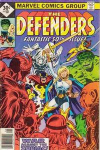 Cover Thumbnail for The Defenders (Marvel, 1972 series) #50 [Whitman]