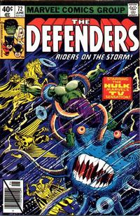 Cover for The Defenders (Marvel, 1972 series) #72 [Direct]