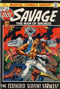 Cover for Doc Savage (Marvel, 1972 series) #2