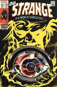 Cover for Doctor Strange (Marvel, 1968 series) #181