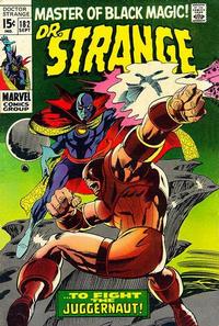 Cover for Doctor Strange (Marvel, 1968 series) #182