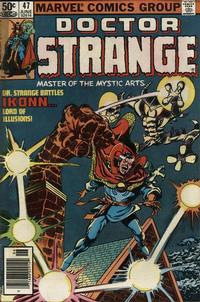 Cover Thumbnail for Doctor Strange (Marvel, 1974 series) #47 [Newsstand]