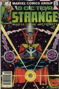 Cover Thumbnail for Doctor Strange (Marvel, 1974 series) #49 [Newsstand]