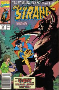 Cover for Doctor Strange, Sorcerer Supreme (Marvel, 1988 series) #18