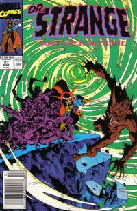 Cover Thumbnail for Doctor Strange, Sorcerer Supreme (Marvel, 1988 series) #27
