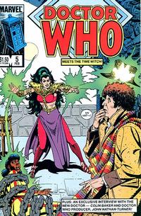 Cover Thumbnail for Doctor Who (Marvel, 1984 series) #5