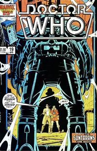 Cover Thumbnail for Doctor Who (Marvel, 1984 series) #19
