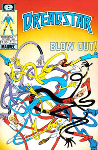 Cover for Dreadstar (Marvel, 1982 series) #21