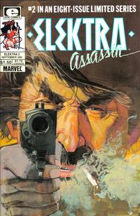Cover for Elektra: Assassin (Marvel, 1986 series) #2