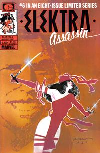 Cover for Elektra: Assassin (Marvel, 1986 series) #6