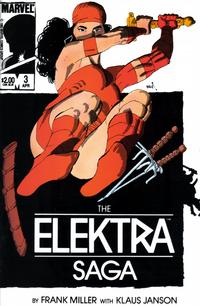 Cover Thumbnail for The Elektra Saga (Marvel, 1984 series) #3