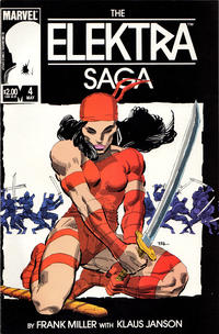 Cover Thumbnail for The Elektra Saga (Marvel, 1984 series) #4