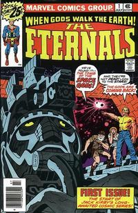 Cover for The Eternals (Marvel, 1976 series) #1 [25¢]