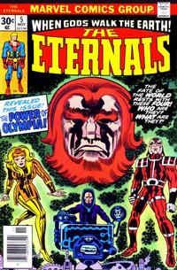Cover Thumbnail for The Eternals (Marvel, 1976 series) #5 [Regular Edition]