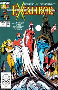 Cover Thumbnail for Excalibur (Marvel, 1988 series) #1 [Direct]