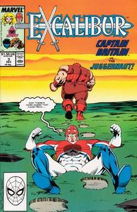 Cover Thumbnail for Excalibur (Marvel, 1988 series) #3 [Direct]