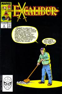 Cover Thumbnail for Excalibur (Marvel, 1988 series) #4 [Direct]