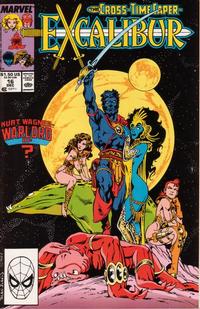 Cover Thumbnail for Excalibur (Marvel, 1988 series) #16 [Direct]