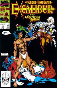 Cover Thumbnail for Excalibur (Marvel, 1988 series) #19 [Direct]