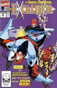 Cover Thumbnail for Excalibur (Marvel, 1988 series) #22 [Direct]