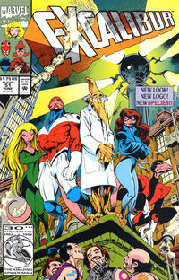 Cover Thumbnail for Excalibur (Marvel, 1988 series) #51 [Direct]