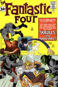 Cover Thumbnail for Fantastic Four (Marvel, 1961 series) #2 [Regular Edition]