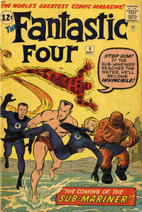 Cover Thumbnail for Fantastic Four (Marvel, 1961 series) #4 [Regular Edition]