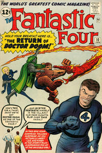 Cover Thumbnail for Fantastic Four (Marvel, 1961 series) #10 [Regular Edition]
