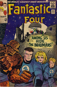 Cover Thumbnail for Fantastic Four (Marvel, 1961 series) #45 [Regular Edition]