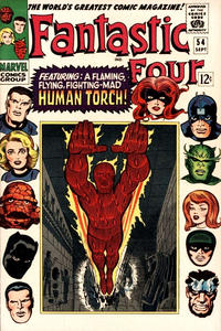Cover Thumbnail for Fantastic Four (Marvel, 1961 series) #54