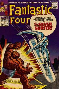 Cover Thumbnail for Fantastic Four (Marvel, 1961 series) #55 [Regular Edition]