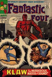 Cover Thumbnail for Fantastic Four (Marvel, 1961 series) #56 [Regular Edition]