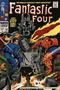 Cover for Fantastic Four (Marvel, 1961 series) #80