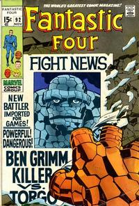 Cover Thumbnail for Fantastic Four (Marvel, 1961 series) #92