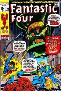 Cover Thumbnail for Fantastic Four (Marvel, 1961 series) #108