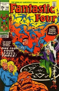 Cover for Fantastic Four (Marvel, 1961 series) #110