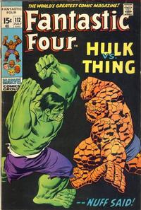 Cover Thumbnail for Fantastic Four (Marvel, 1961 series) #112
