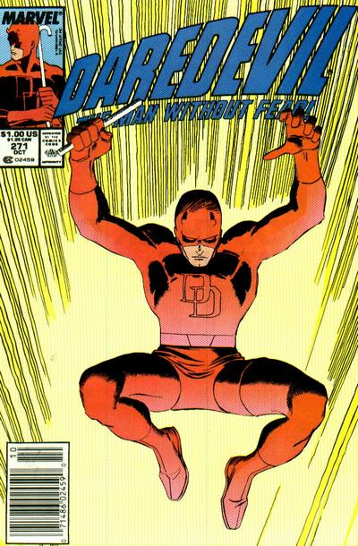 Cover for Daredevil (Marvel, 1964 series) #271 [Newsstand]