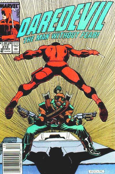 Cover for Daredevil (Marvel, 1964 series) #273 [Newsstand]