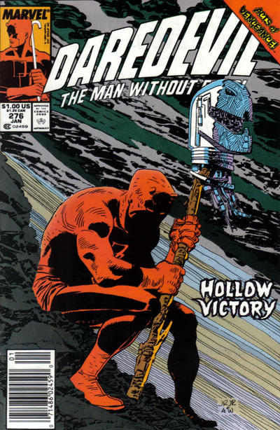 Cover for Daredevil (Marvel, 1964 series) #276 [Newsstand]