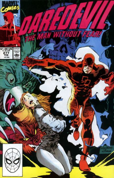 Cover for Daredevil (Marvel, 1964 series) #277 [Direct]