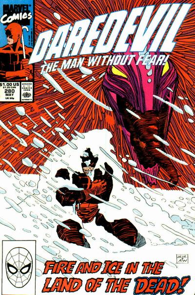 Cover for Daredevil (Marvel, 1964 series) #280 [Direct]