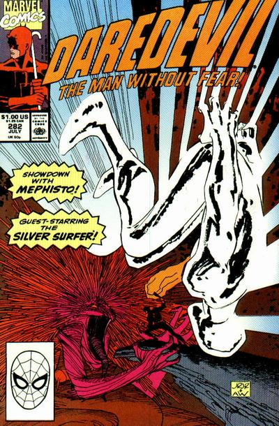 Cover for Daredevil (Marvel, 1964 series) #282 [Direct]