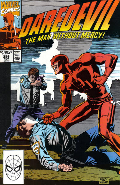 Cover for Daredevil (Marvel, 1964 series) #286 [Direct]