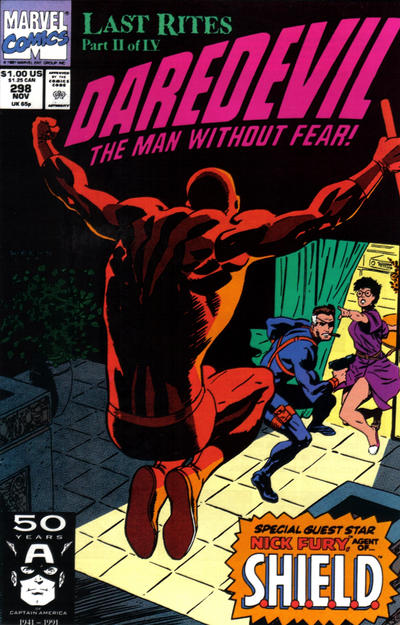 Cover for Daredevil (Marvel, 1964 series) #298 [Direct]